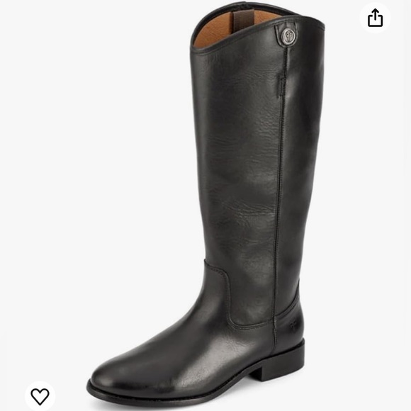 Frye Melissa Black leather boots Size: 7.5B - Picture 1 of 16